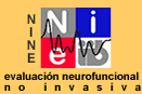 Servicio de evaluación neurofuncional no invasiva. NINE. Logo